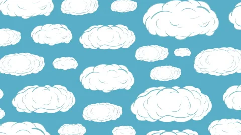 The clouds floating on the sky Stock Footage 91896361