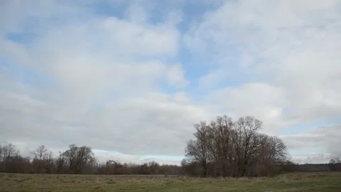 Clouds floating in the sky Stock Footage 142904279