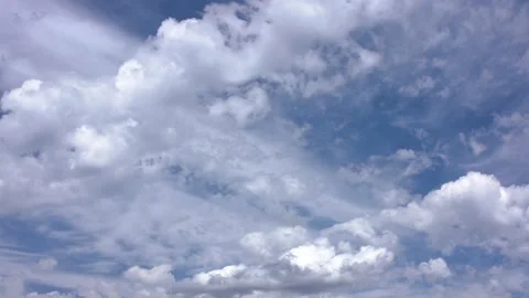 Clouds Flow By in a Timelapse Stock Footage 201621029