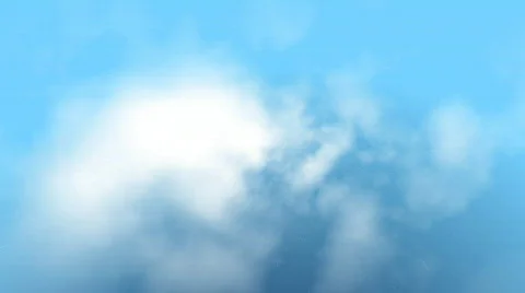 Clouds fly trough rain,loop Stock Footage 289408