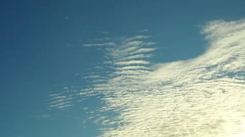 Clouds flying across the sky time lapse 2 Stock Footage 299568508