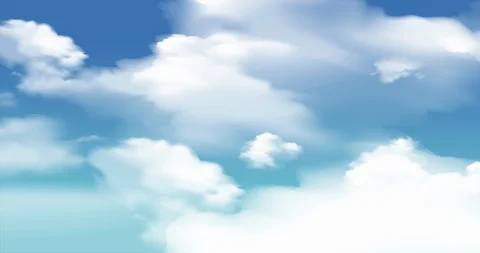 Clouds flying with Airplane Stock Footage 116080446