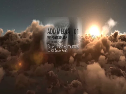 Clouds Flythrough Stock After Effects