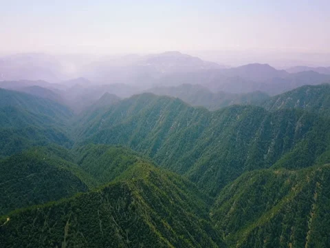 Clouds, fog in the mountains. Cyprus. Cedar Valley. Stock Footage 76663832