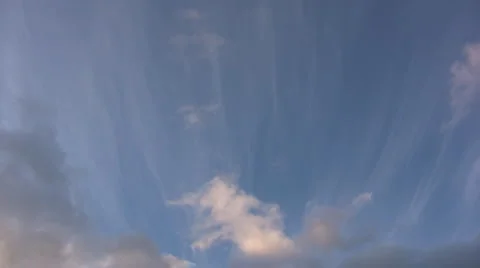 Clouds Video stock 3575995