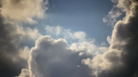 In the clouds Stock Footage 20498918