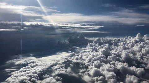 Up in the Clouds Stock Footage 116228875