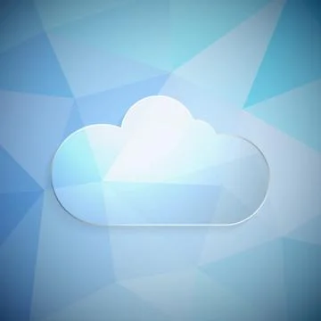 Clouds frame Stock Illustration