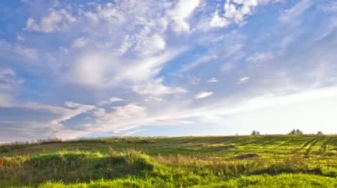 Clouds , fullHD time lapse clip Stock Footage 11893825