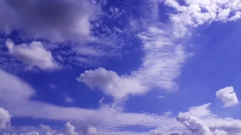 Clouds gather to prepare for rain time lapse Video stock 140575345