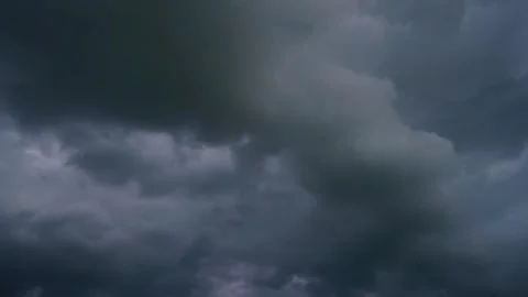 Clouds gathering before the rain Stock Footage 316042473