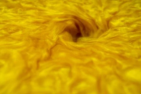 Clouds of golden dust making a vortex 04 Foto stock