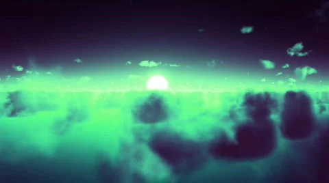 Clouds green Stock Footage 451061