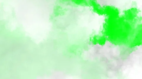 Clouds on green screen Stock Footage 109477879