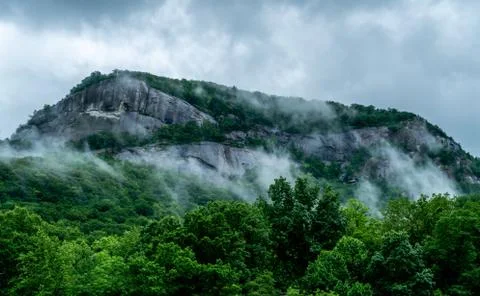 Clouds Hang Low Stock Photos