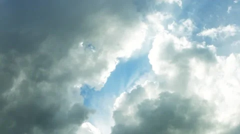 Clouds From Heaven Stock Footage 53202965