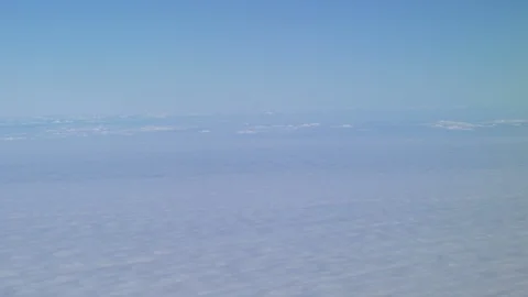 Clouds from the height of the aircraft. Vídeo Stock 101384499