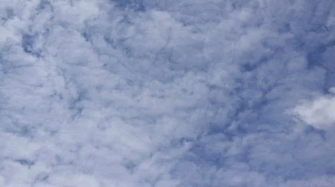 Clouds: High White Clouds HD 1080P Stock Footage 352568
