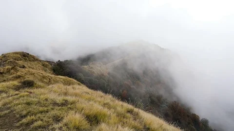 Clouds in Himalays Mountain Stock-Footage 83160446