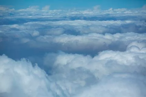 Clouds on the horizon Stock Photos