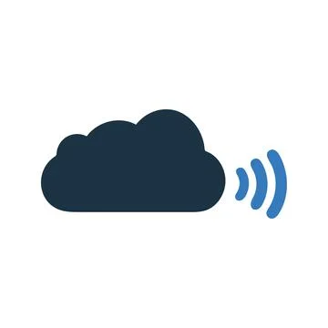 Clouds Icon Stock Illustration