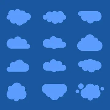 Clouds Stock Illustration