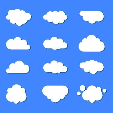 Clouds Stock-Illustration