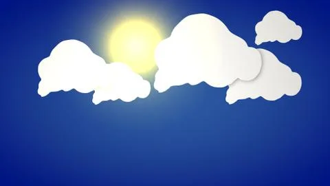 Clouds Stock Illustration