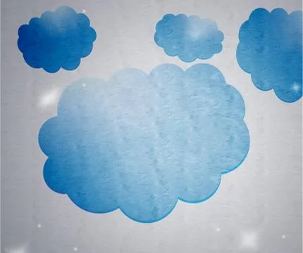 Clouds Stock Illustration