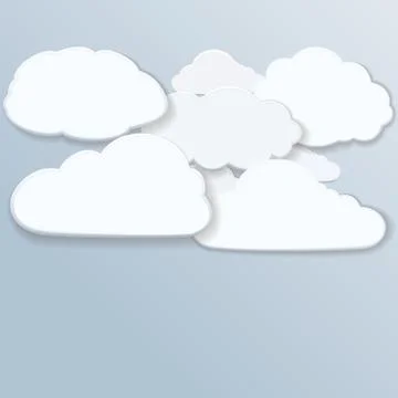 Clouds. Stock Illustration