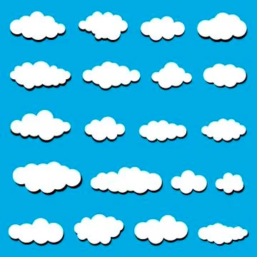 Clouds Stock Illustration