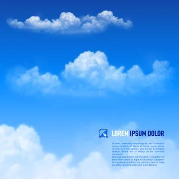 Clouds Illustrazione stock