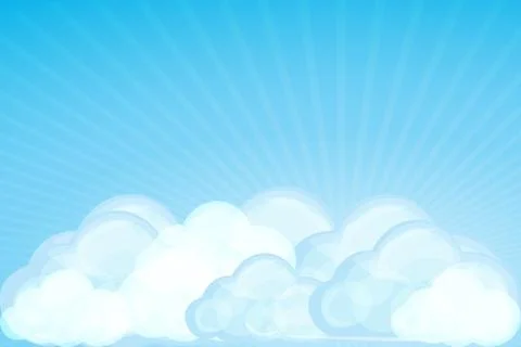 Clouds Stock-Illustration