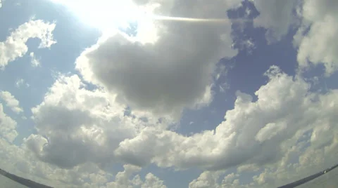 Clouds lake 1 Stock Footage 34446476