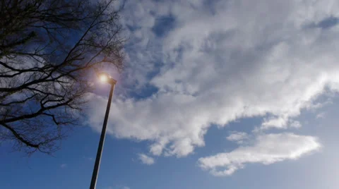 Clouds lamp timelapse 動画素材 35497038