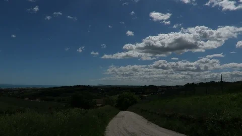 Clouds landscape Stock Footage 108421862