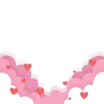 Clouds of Love Stock-Illustration