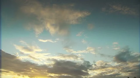 Clouds Magic Hour. 動画素材 8654888