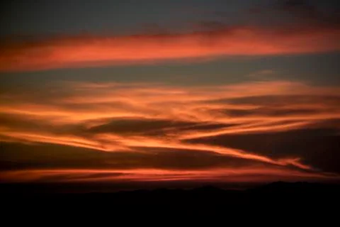 Clouds in many forms dawn to dusk taken all over the wrold Stock Photos