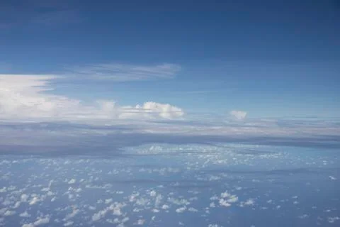 Clouds in midair Stock Photos