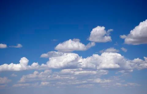 Clouds for miles Stock Photos