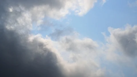 Clouds mixed with a cloud - sky, clouds, clouds Stock Footage 117297174