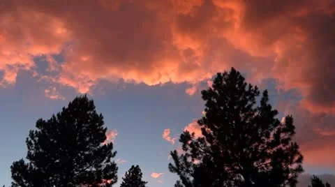 Clouds in Montana Stock Footage 11288436