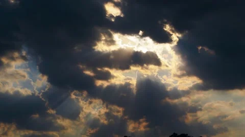 Clouds Mooving Stock Footage 50890486