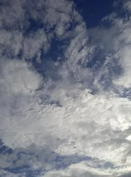 Clouds in the morning sky Stock Photos