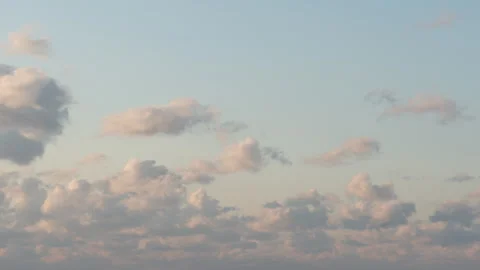 Clouds in a Morning Sky (Time Lapse) Stock Footage 246475113