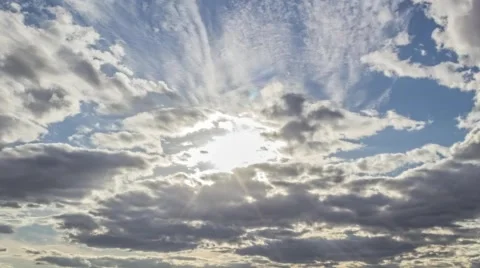 Clouds In Motion 13 4K Stock Footage 52184351