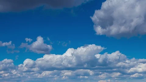 Clouds in motion 4k time lapse Stock Footage 88373699