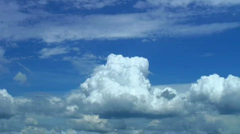 Clouds in motion (timelapse) Stock Footage 758381
