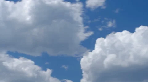 Clouds motion timelapse Stock Footage 48713274